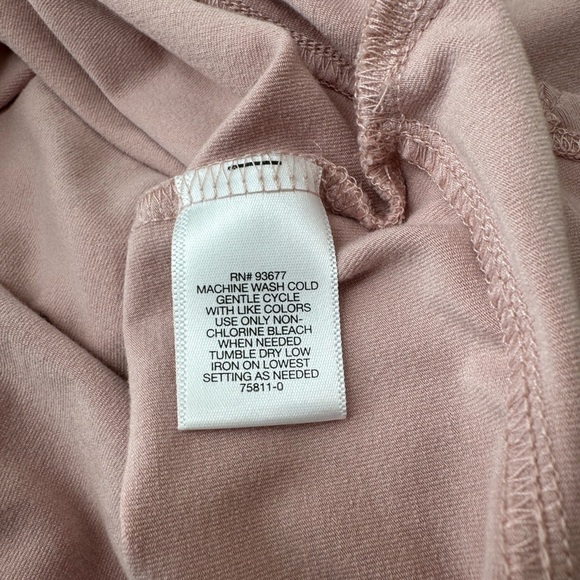 Liz Claiborne Women’s Cotton Spandex Pink Top Size XL - Picture 4 of 4